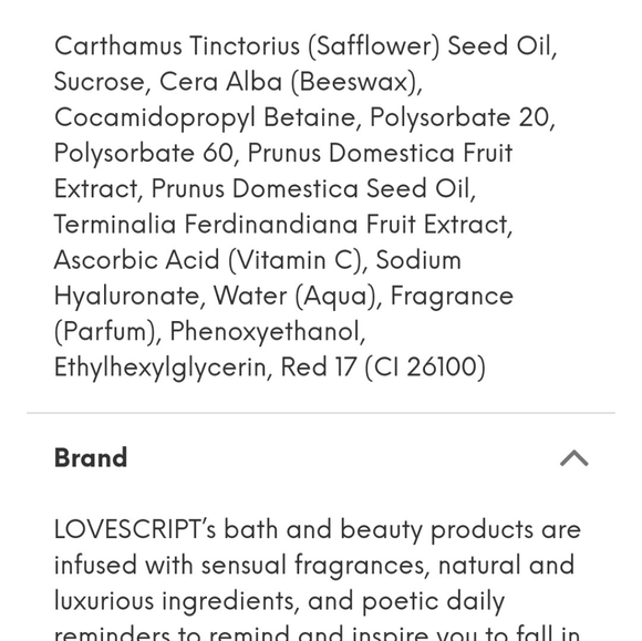 Lovescript Sugarplum Body Polish - Picture 5 of 8